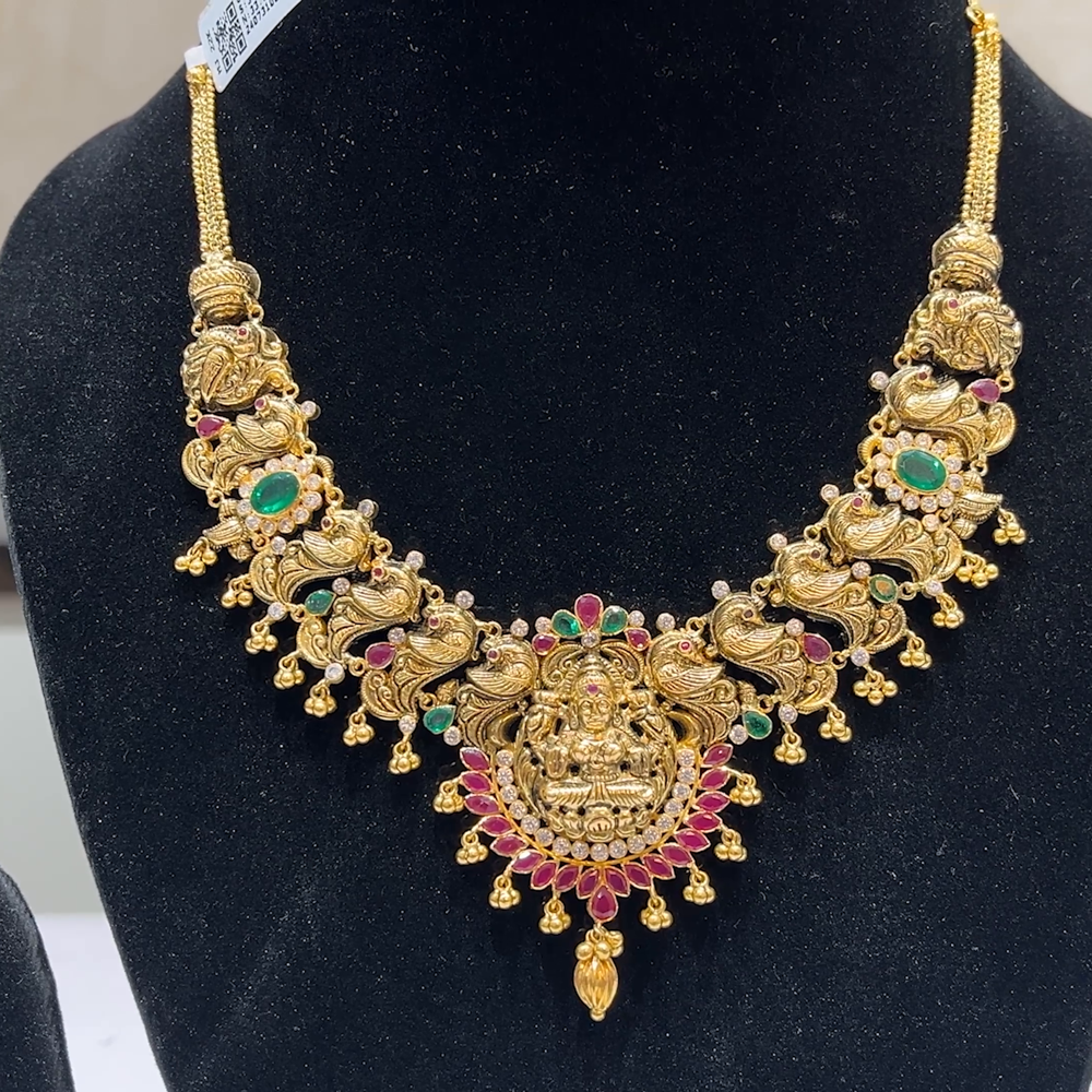 MUKUNDA JEWELLERS 33.95gms NECKLACE 22K Yellow Gold