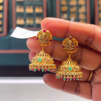 CMR 11.694gms EARRINGS 22K Yellow Gold