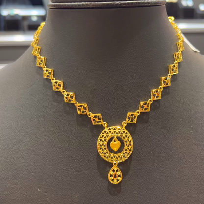 RS BROTHERS 9.422gms NECKLACE 22K Yellow Gold