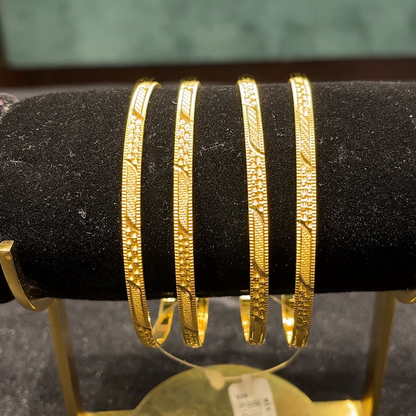 CMR 49.199gms BANGLES 22K Yellow Gold