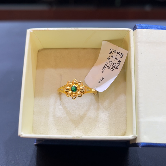 SOUTH INDIA 2.07gms Ring 22K Yellow Gold