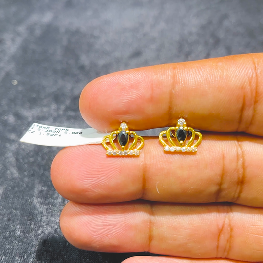 CMR 2.0gms EARRINGS 22K Yellow Gold