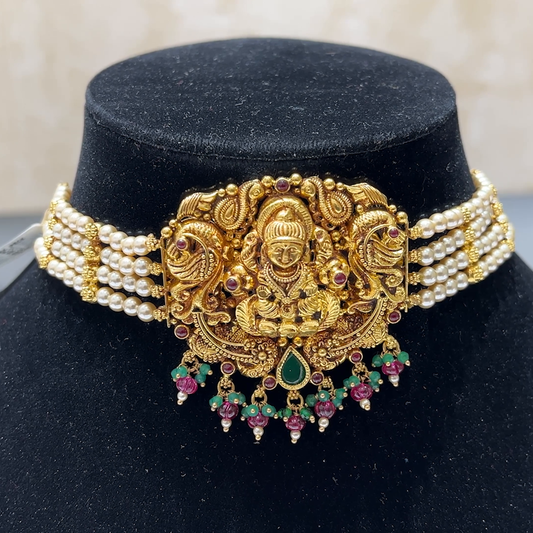 MUKUNDA JEWELLERS 23.302gms CHOKER 22K Yellow Gold