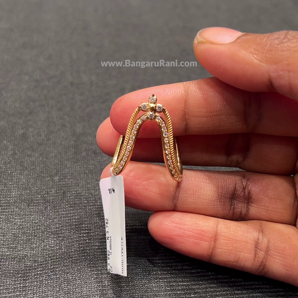 Anu Jewellers 3.762gms Ring 22K Yellow Gold