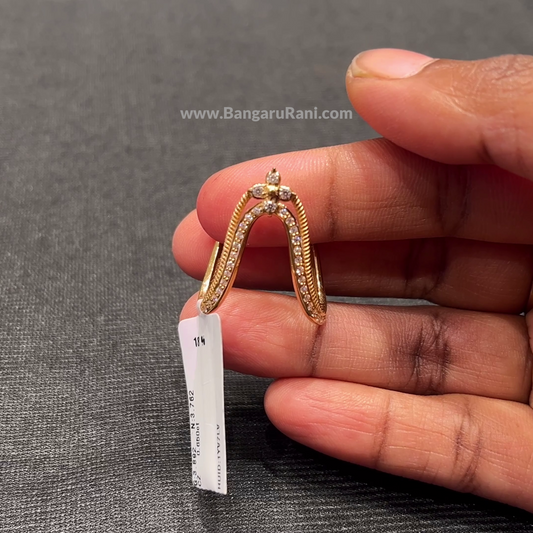 Anu Jewellers 3.762gms Ring 22K Yellow Gold