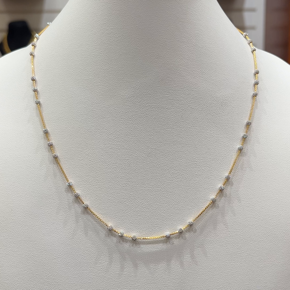 RS BROTHERS 5.86gms CHAINS 22K Yellow Gold