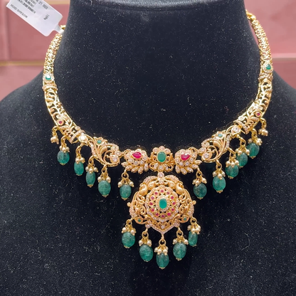 Anu Jewellers 31.8gms NECKLACE 22K Yellow Gold