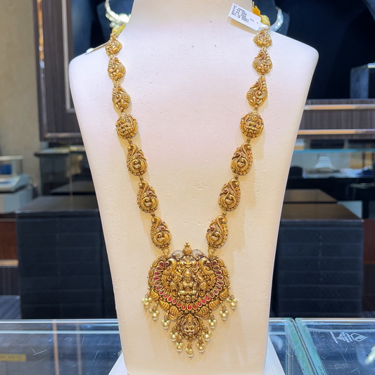 SOUTH INDIA 44.668gms HARAMS 22K Yellow Gold