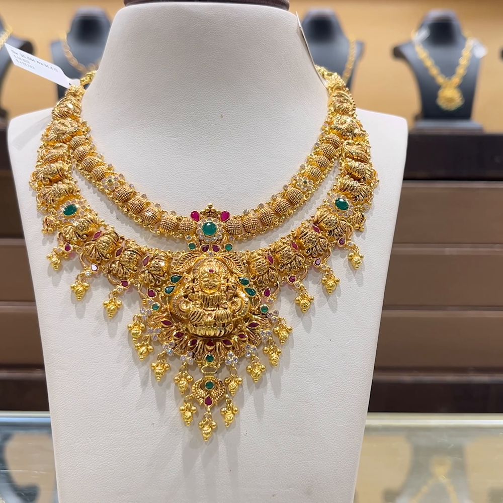 CHANDANA Brothers 34.409gms NECKLACE 22K Yellow Gold