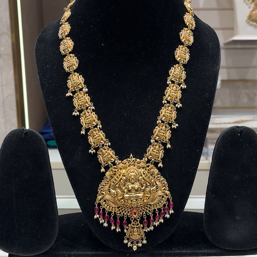 SOUTH INDIA 67.498gms HARAMS 22K Yellow Gold