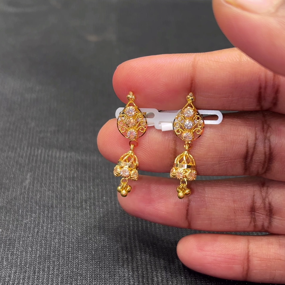 [make to order] 2.62gms EARRINGS 22K