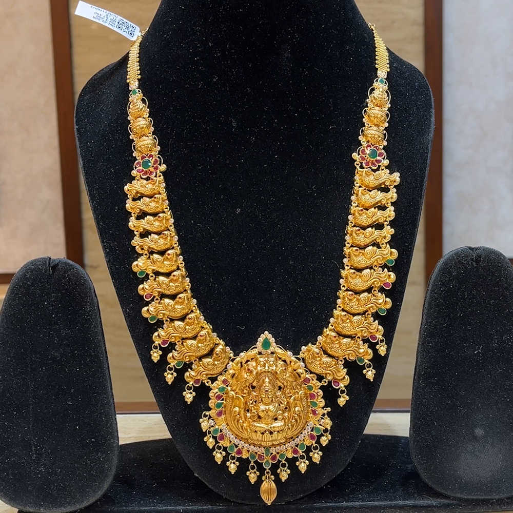 Chennai Shopping Mall 57.4gms HARAMS 22K Yellow Gold