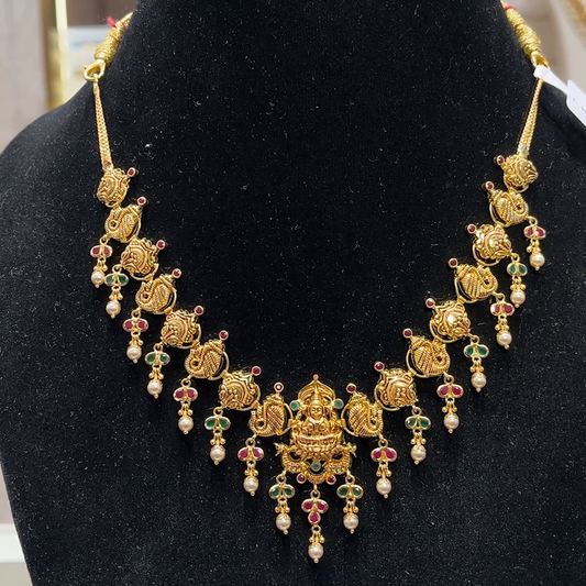 SOUTH INDIA 14.93gms NECKLACE 22K Yellow Gold