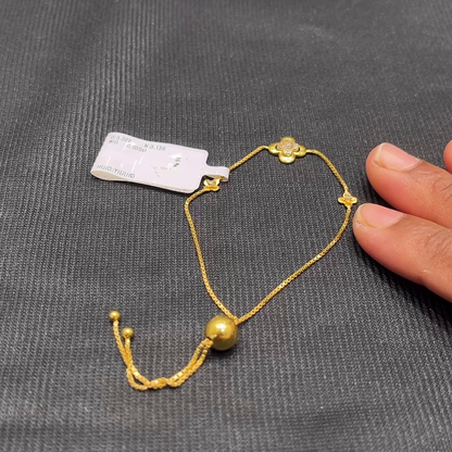 Anu Jewellers 3.136gms Bracelets 22K Yellow Gold