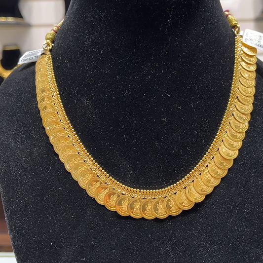 SOUTH INDIA 18.07gms NECKLACE 22K Yellow Gold