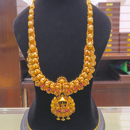 SOUTH INDIA 59.27gms HARAMS 22K Yellow Gold