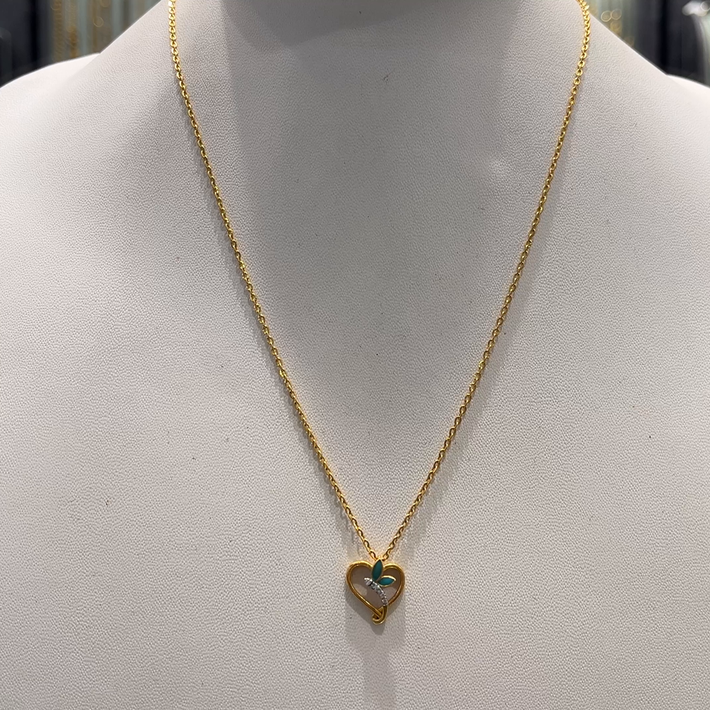 Anu Jewellers 4.869gms CHAINS 22K Yellow Gold