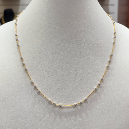 RS BROTHERS 5.86gms CHAINS 22K Yellow Gold