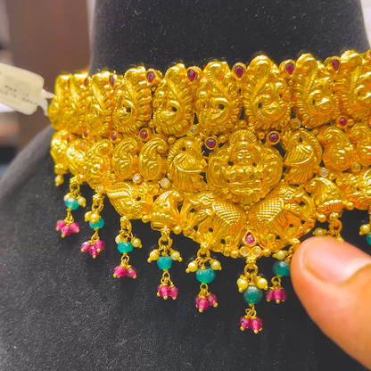 SOUTH INDIA 32.703gms NECKLACE 22K Yellow Gold