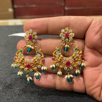 CHANDANA Brothers 12.188gms EARRINGS 22K Yellow Gold