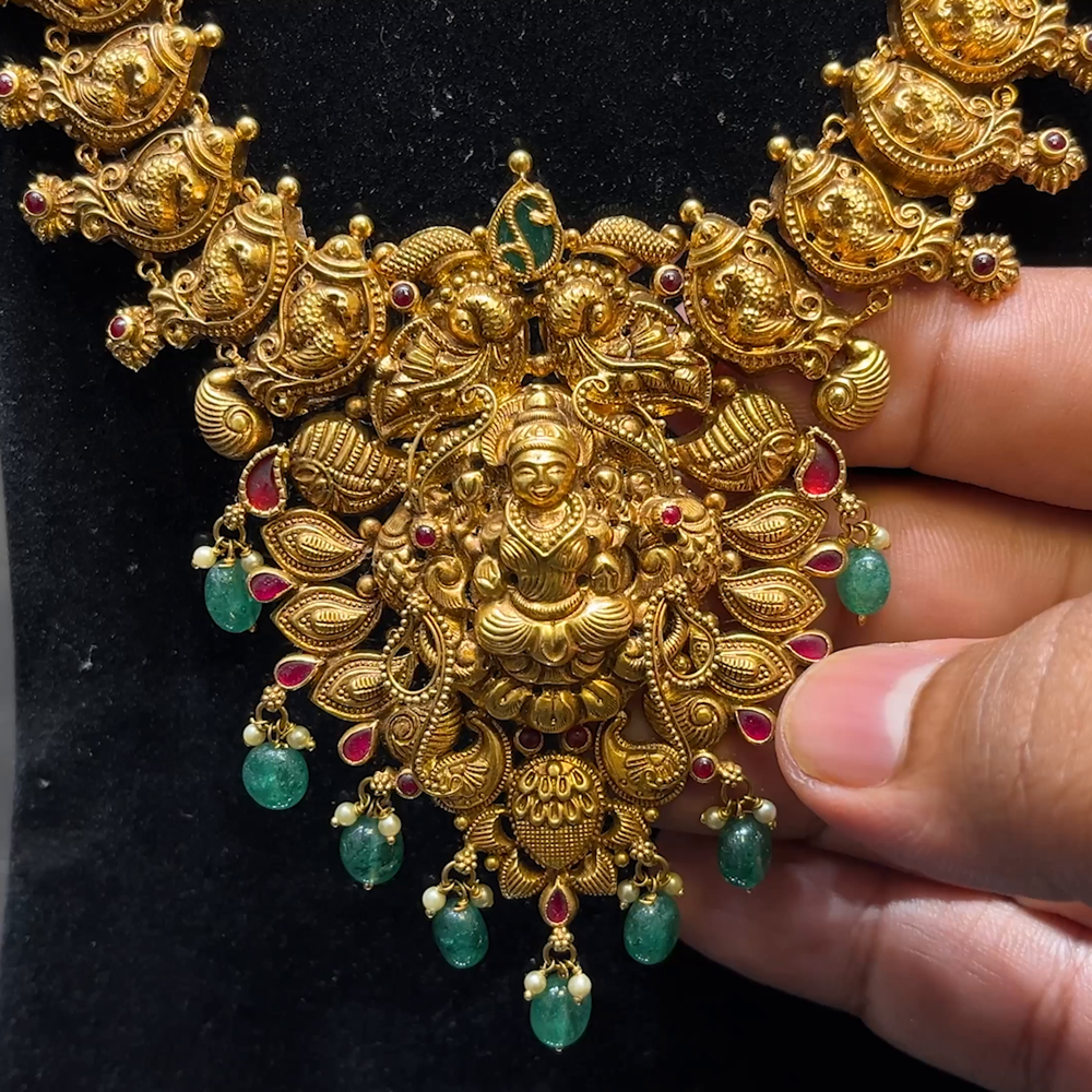 MUKUNDA JEWELLERS 49.206gms HARAMS 22K Yellow Gold