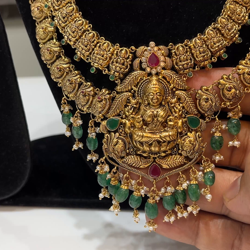 MUKUNDA JEWELLERS 63.7gms HARAMS 22K Yellow Gold