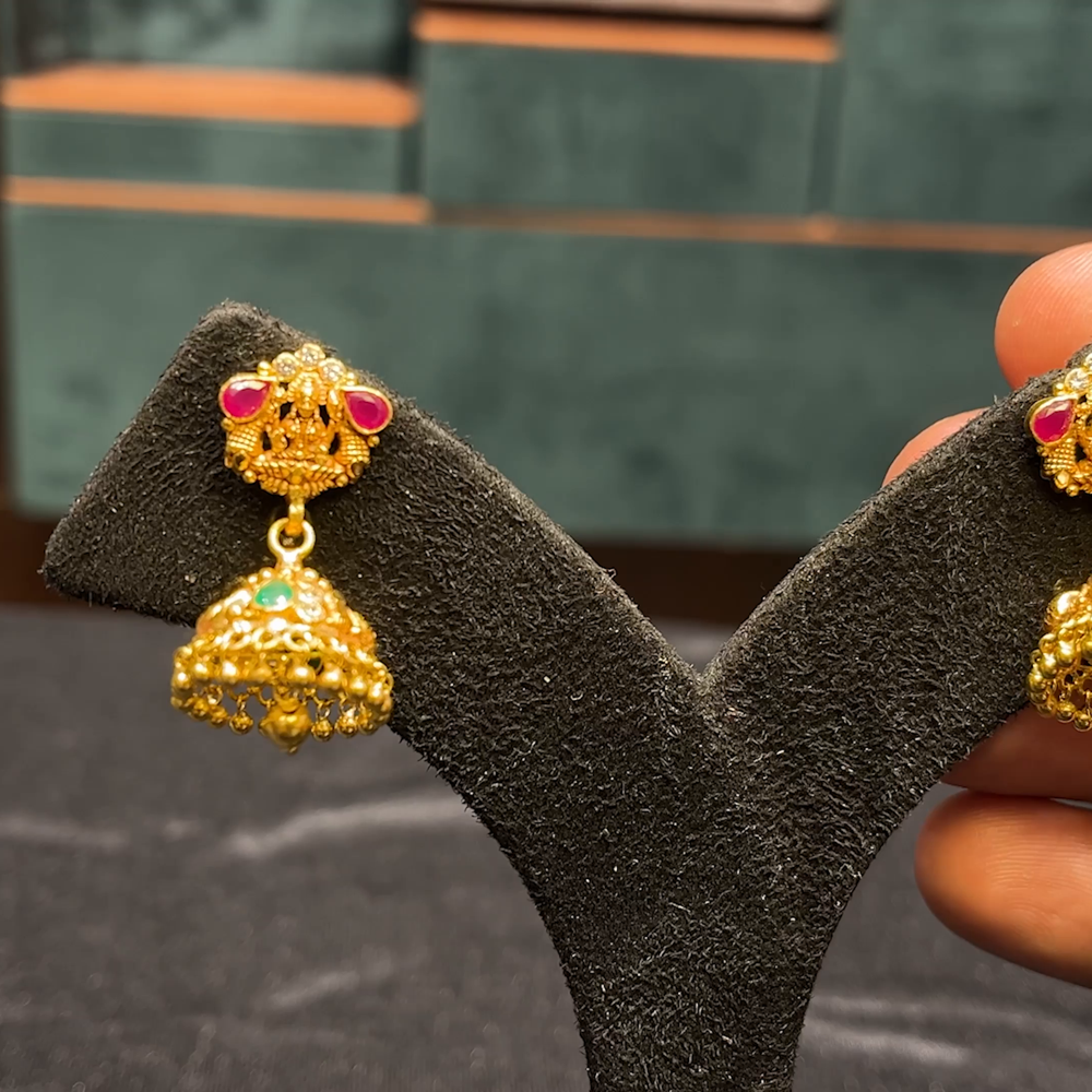 CMR 10.9gms EARRINGS 22K Yellow Gold