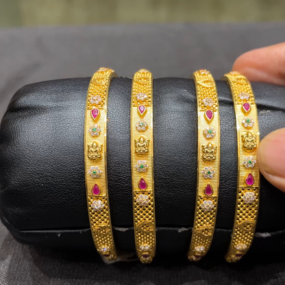 CMR 48.721gms BANGLES 22K Yellow Gold