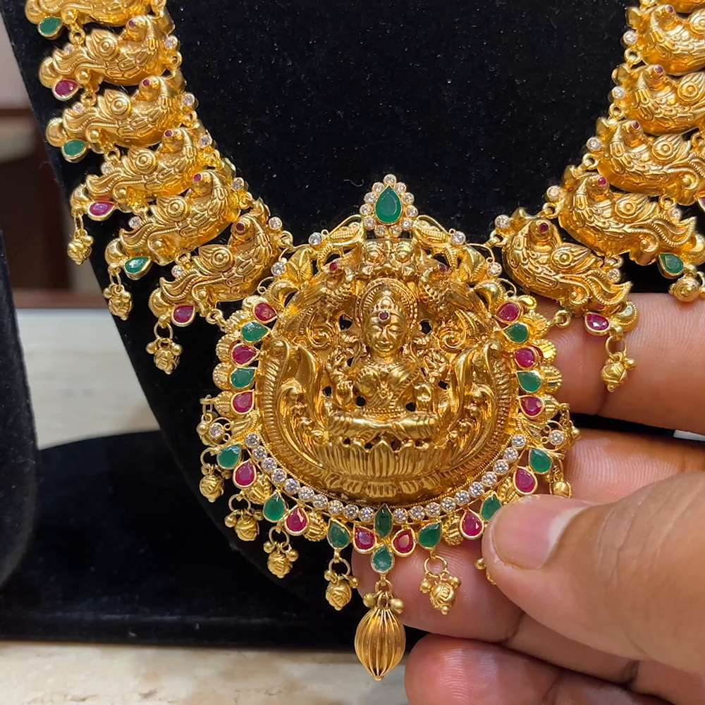 Chennai Shopping Mall 57.4gms HARAMS 22K Yellow Gold