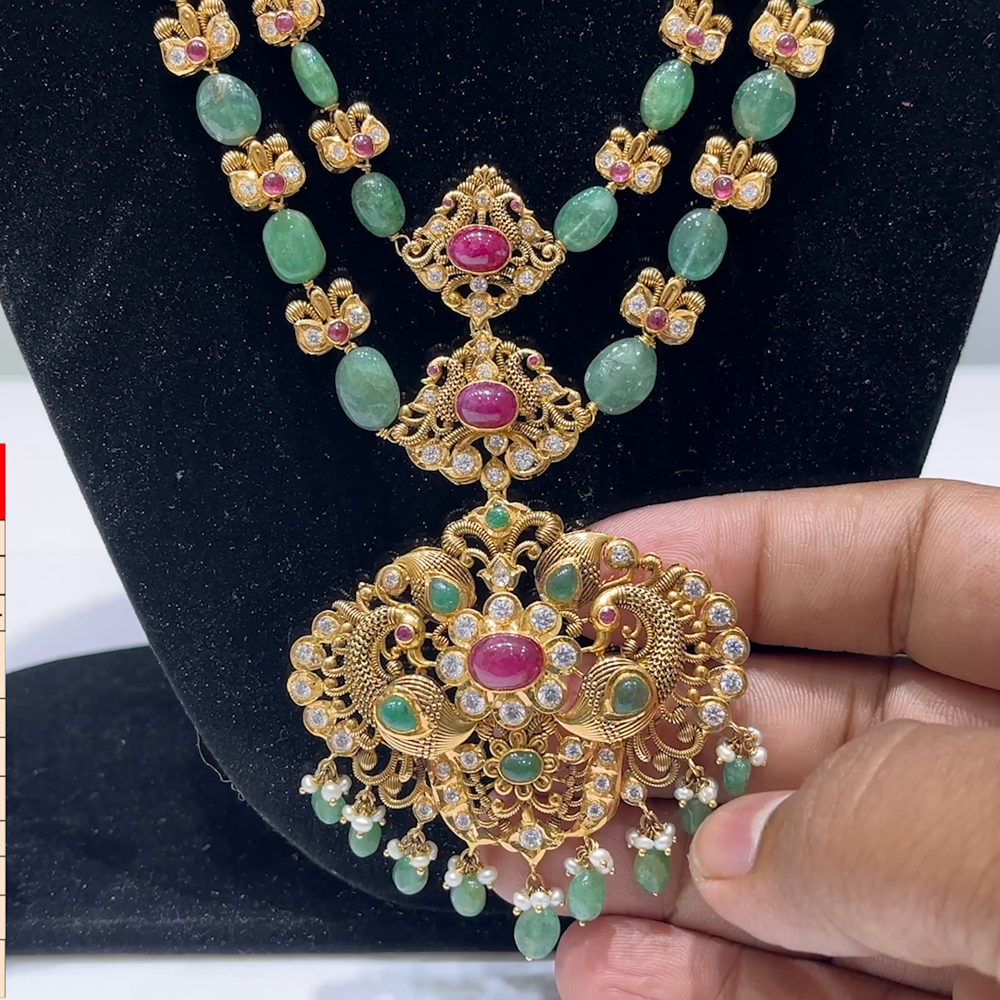 MUKUNDA JEWELLERS 60.667gms HARAMS 22K Yellow Gold