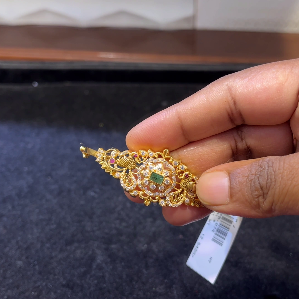 SRI RAM 12.54gms BANGLES 22K Yellow Gold