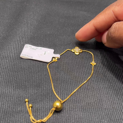 Anu Jewellers 3.136gms Bracelets 22K Yellow Gold