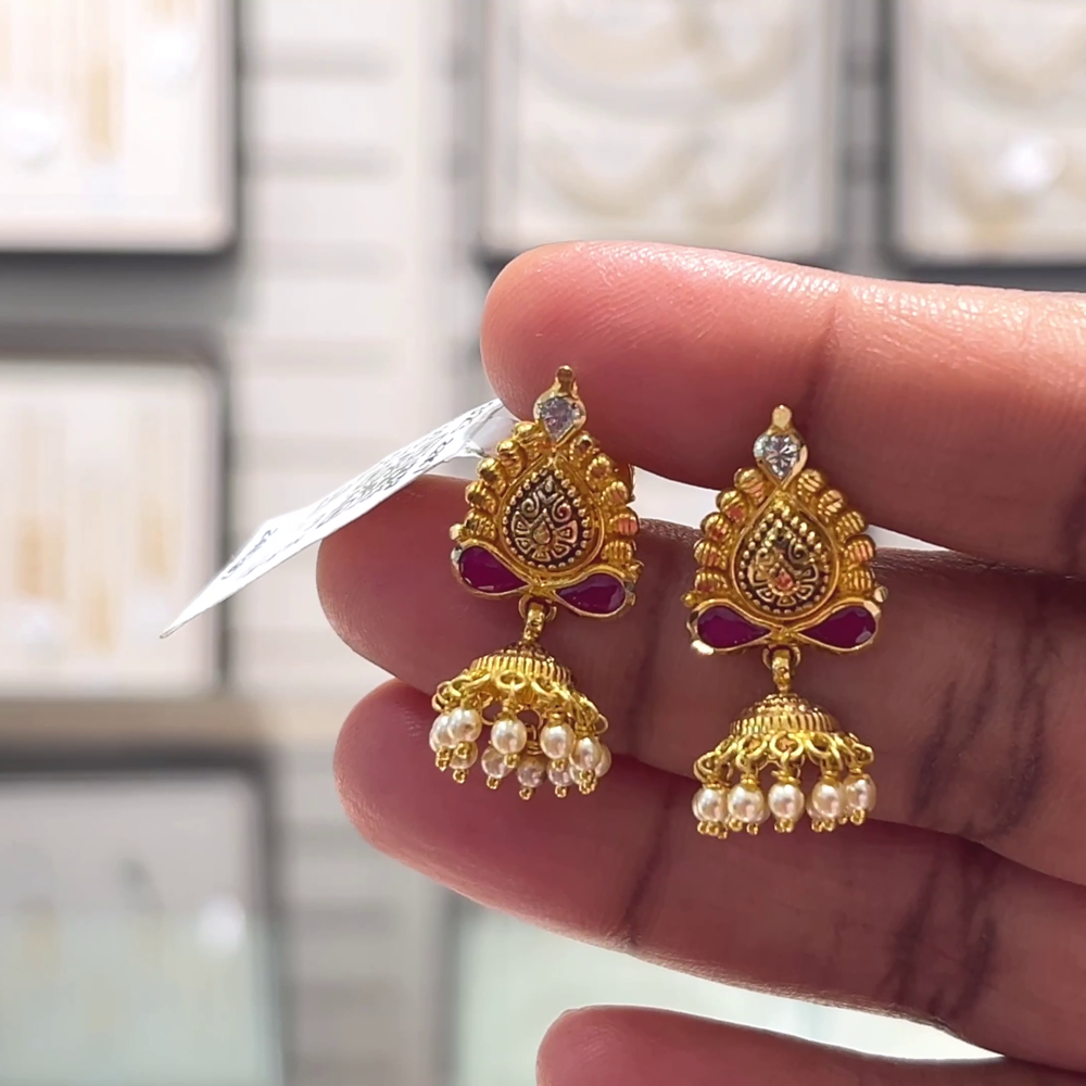 [make to order] 3.898gms EARRINGS 22K