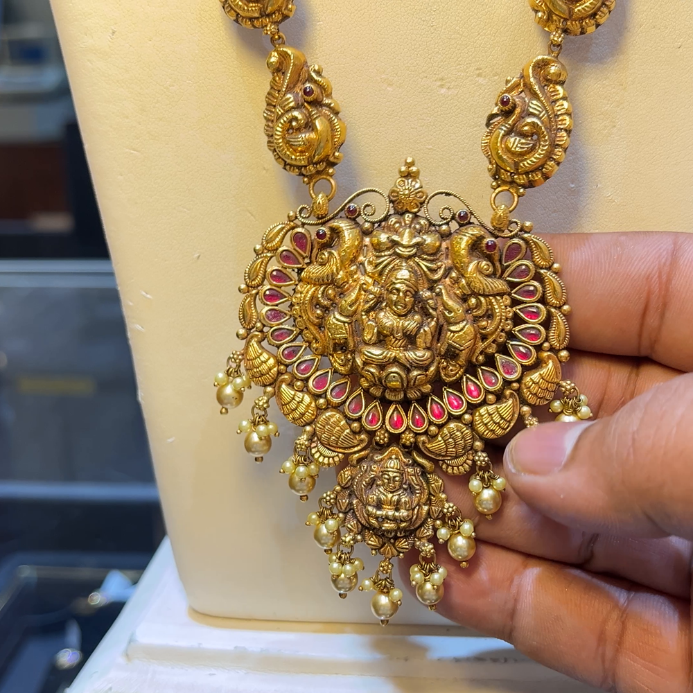 SOUTH INDIA 44.668gms HARAMS 22K Yellow Gold