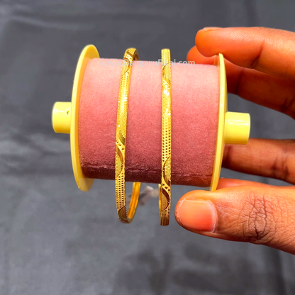 Anu Jewellers 14.346gms BANGLES 22K Yellow Gold