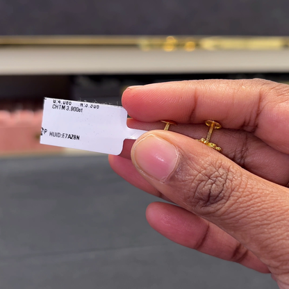 [make to order] 3.306gms EARRINGS 22K