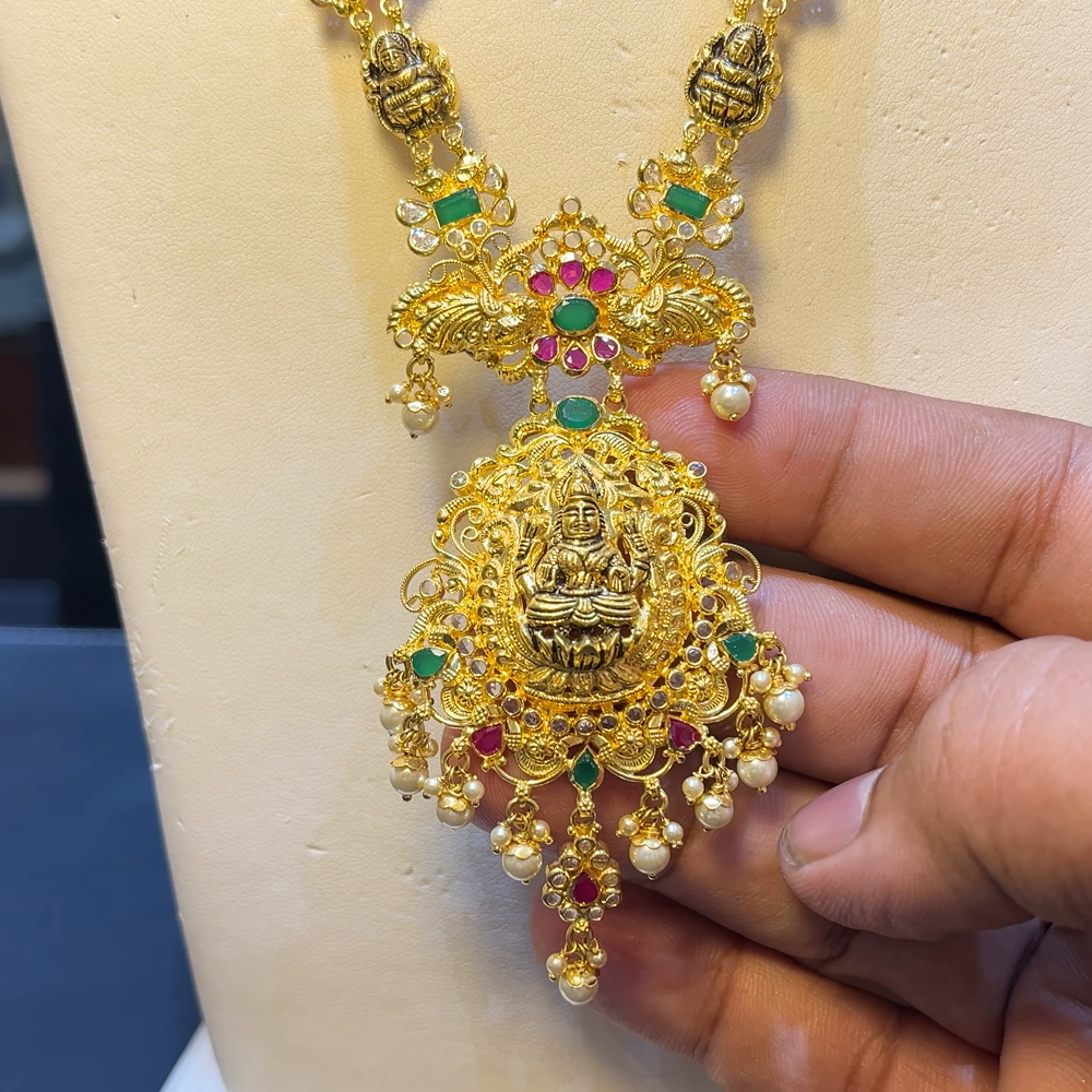 SOUTH INDIA 37.595gms HARAMS 22K Yellow Gold