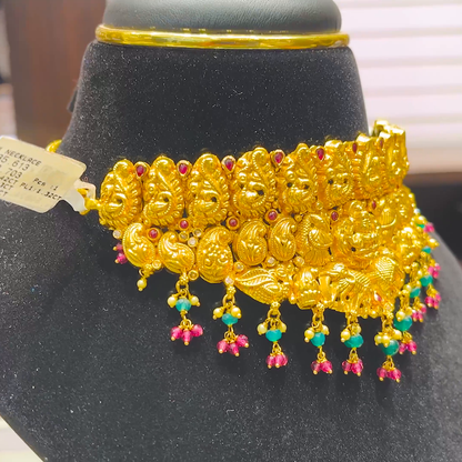 SOUTH INDIA 32.703gms NECKLACE 22K Yellow Gold