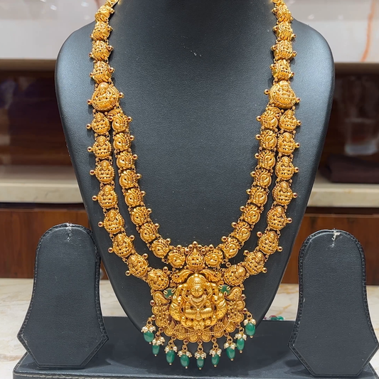 MUKUNDA JEWELLERS 57.76gms HARAMS 22K Antique