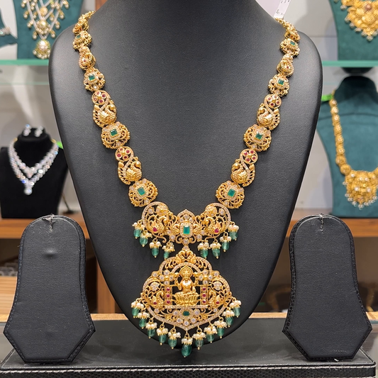 Chennai Shopping Mall 78.38gms HARAMS 22K Yellow Gold