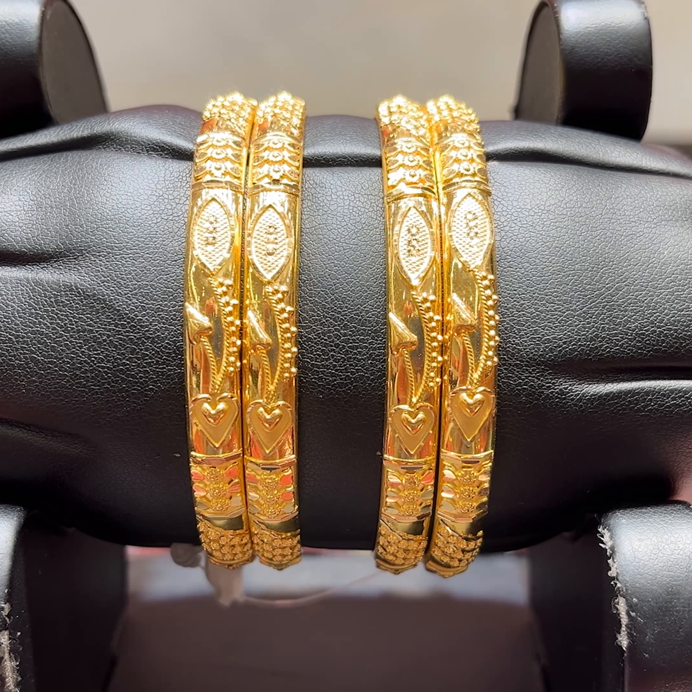 CMR 42.223gms BANGLES 22K Yellow Gold