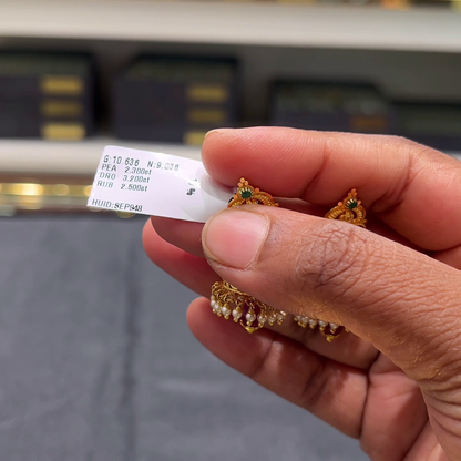 [make to order] 9.036gms EARRINGS 22K