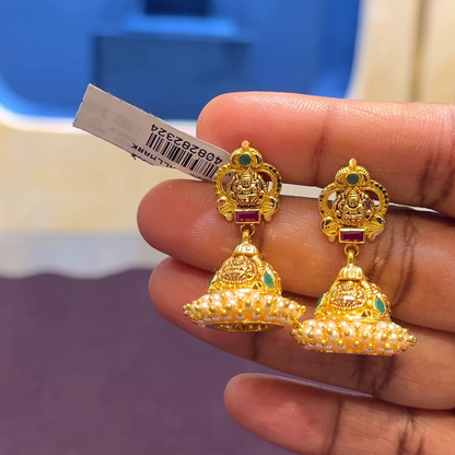 CMR 9.956gms EARRINGS 22K Yellow Gold