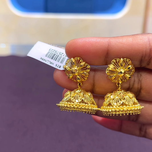 CMR 9.99gms EARRINGS 22K Yellow Gold