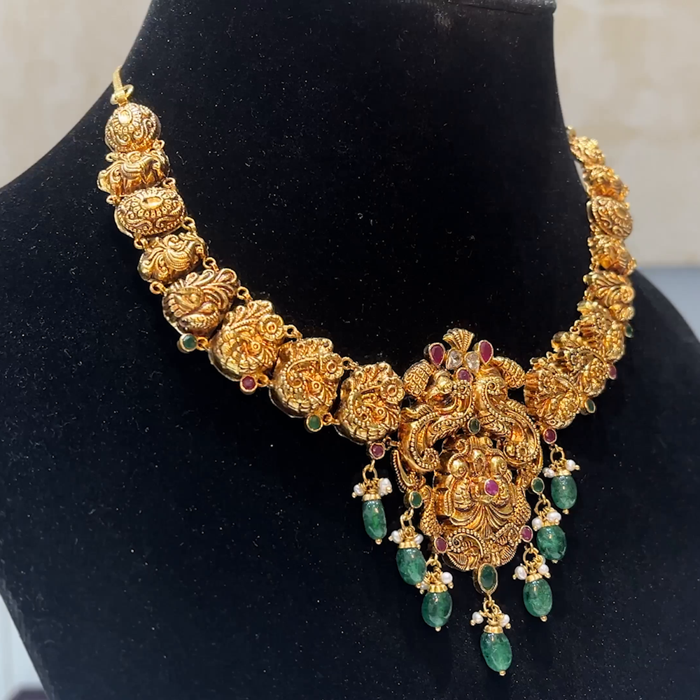 MUKUNDA JEWELLERS 27.22gms NECKLACE 22K Yellow Gold