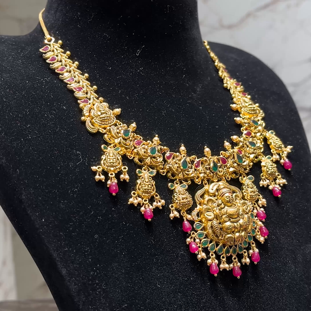 MUKUNDA JEWELLERS 34.675gms NECKLACE 22K Yellow Gold