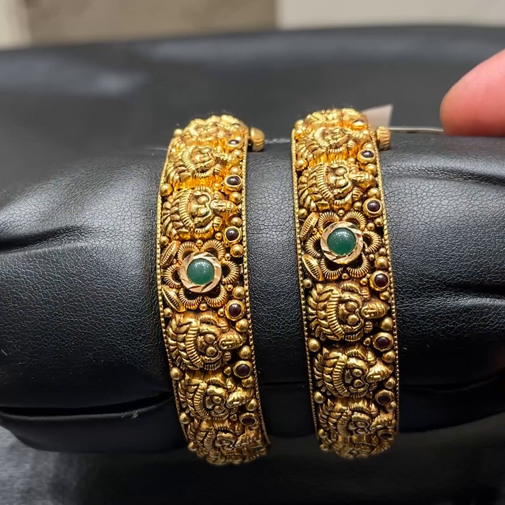 MUKUNDA JEWELLERS 21.236gms BANGLES 22K Yellow Gold