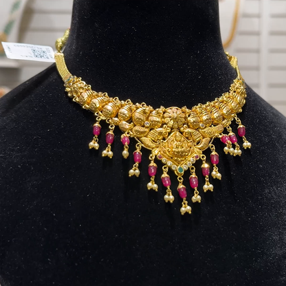 SOUTH INDIA 12.62gms NECKLACE 22K Yellow Gold