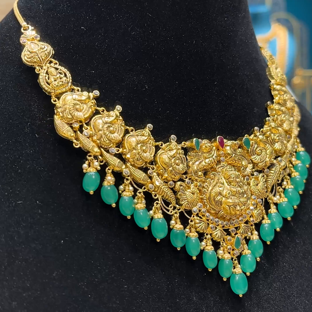 Chennai Shopping Mall 24.722gms NECKLACE 22K Yellow Gold