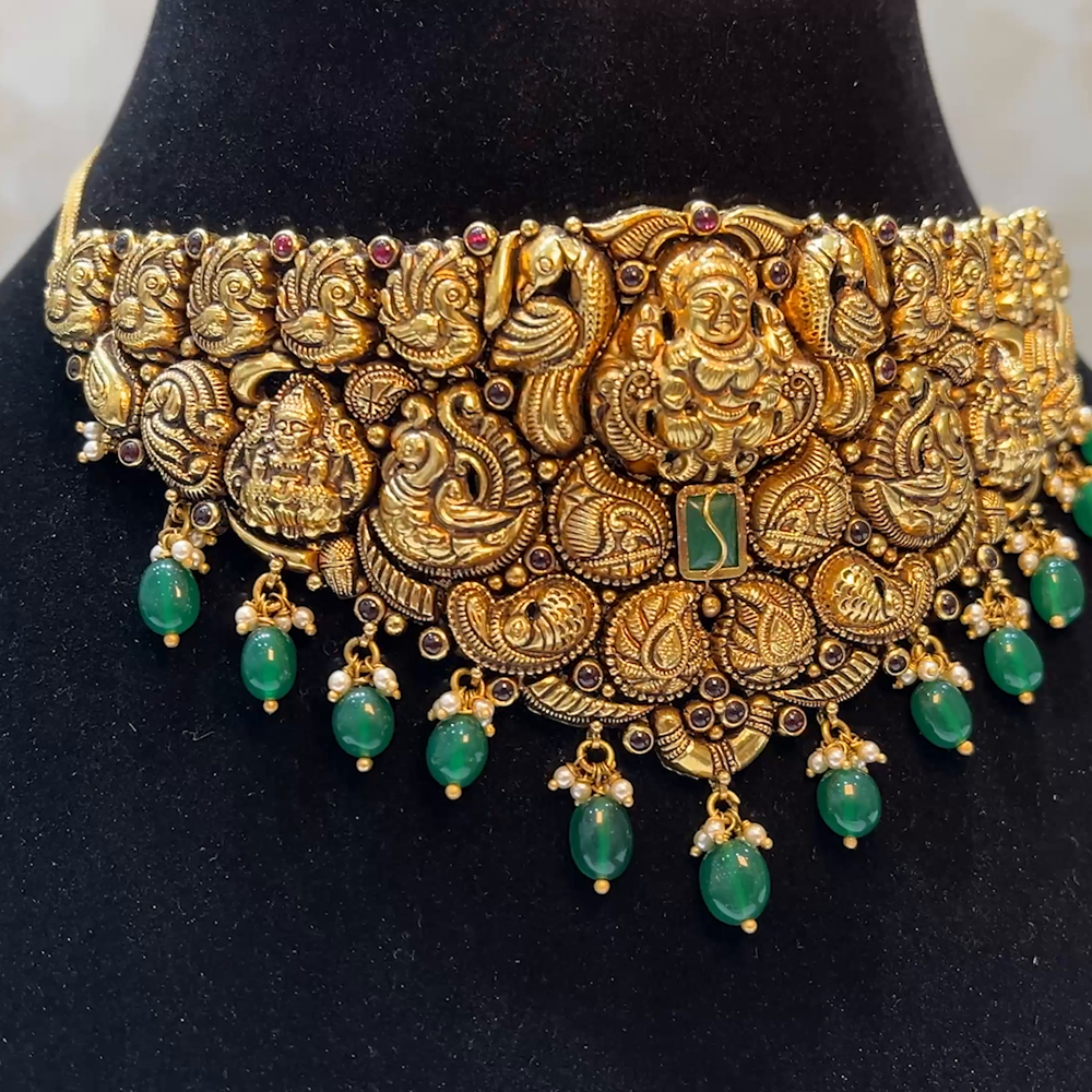 MUKUNDA JEWELLERS 32.935gms CHOKER 22K Yellow Gold